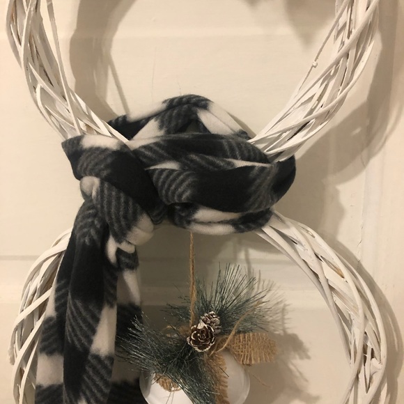 SALE! Snowman Wreath - Picture 7 of 8